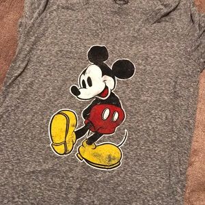 mickey mouse v neck